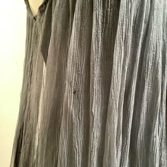 BONNIE STRAUSS SILK BEADED MINI DRESS SHEER MEDIUM - Picture 7 of 16